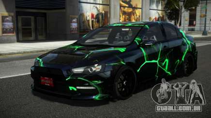 Mitsubishi Lancer Evo X YHG S8 para GTA 4