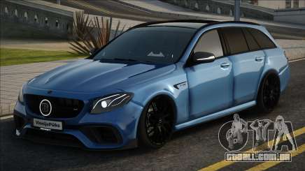 Mercedes-Benz E63s Blue para GTA San Andreas