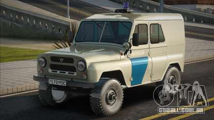 Milícia UAZ-469 para GTA San Andreas