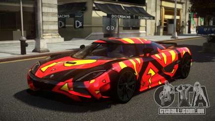 Koenigsegg Agera Exils S14 para GTA 4