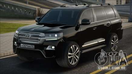 Toyota Land Cruiser 200 [Blek] para GTA San Andreas