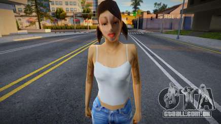 Katie New Skin v1 para GTA San Andreas