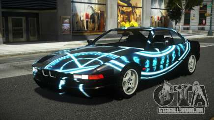 BMW 850CSi KezaR S11 para GTA 4