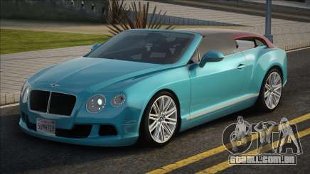 Bentley Continental GT 2014 Blue para GTA San Andreas