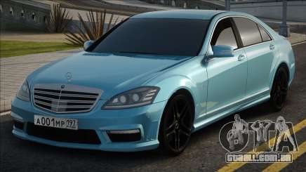 Mercedes-Benz S 65 AMG Blue para GTA San Andreas