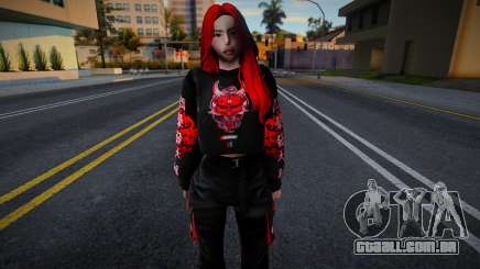 New skin Girl 2 para GTA San Andreas