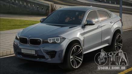 BMW X6M Grey Color para GTA San Andreas