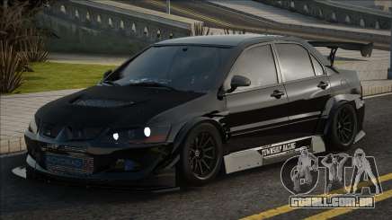 Mitsubishi Lancer Evo IX Blek para GTA San Andreas