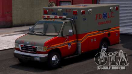 1998 Ford E-350 Ambulance para GTA 4