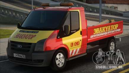 Caminhão de reboque Ford Transit para GTA San Andreas