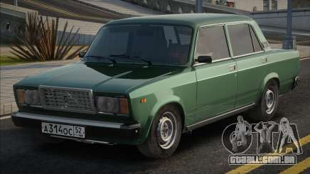 VAZ 2107 Verde para GTA San Andreas