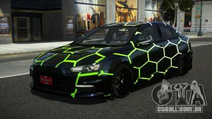 Mitsubishi Lancer Evo X YHG S2 para GTA 4