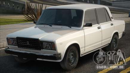 VAZ 2107 Estoque Branco para GTA San Andreas