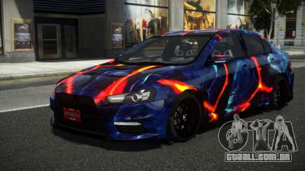 Mitsubishi Lancer Evo X YHG S7 para GTA 4