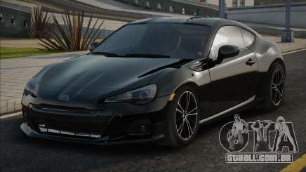 Subaru BRZ 2013 Blek para GTA San Andreas