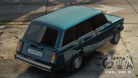 VAZ 2104 Verde em estoque para GTA San Andreas