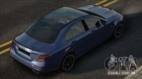 Mercedes-Benz e63 w213 luxury para GTA San Andreas