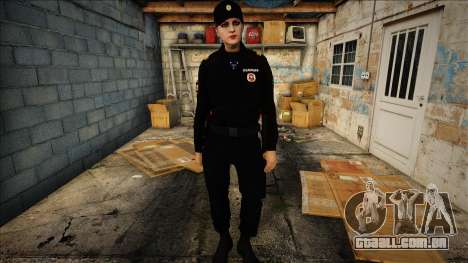 Sargento do serviço de patrulha (menina) para GTA San Andreas