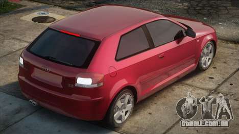 Audi A3 Red para GTA San Andreas