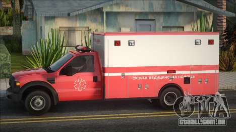 2008 Ford F-550 Ambulance para GTA San Andreas