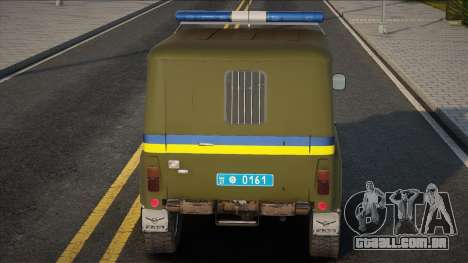 UAZ-31514 Serviço de Patrulha Policial da Ucrâni para GTA San Andreas