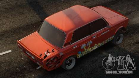 VAZ 2107 Simpsons para GTA San Andreas