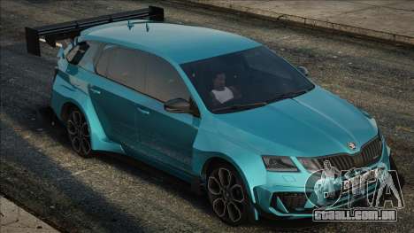 Skoda Octavia VRS BLue para GTA San Andreas