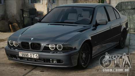 BMW e39 540i Grey para GTA San Andreas