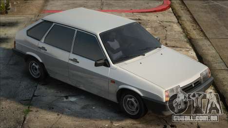 VAZ 2108 Stock Branco para GTA San Andreas