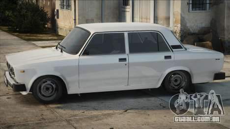 VAZ 2105 Branco e Estoque para GTA San Andreas