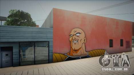 Mural of Nappa para GTA San Andreas