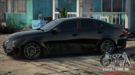 Lexus IS-F Blak para GTA San Andreas