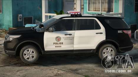 LAPD 2013 Ford Explorer para GTA San Andreas