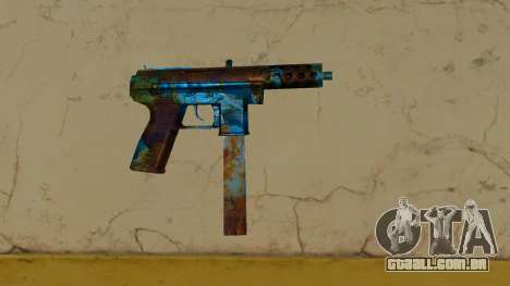 Tec-9 Texture Rusty para GTA Vice City