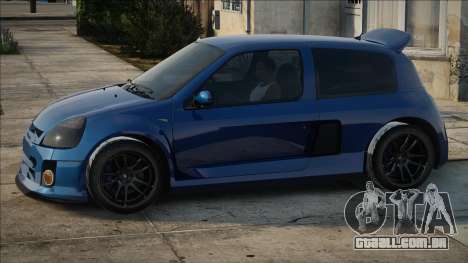 Renault Clio V6 Sport BLUE para GTA San Andreas