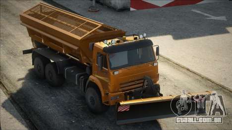 Kamaz 43118 (limpa-neves) para GTA San Andreas