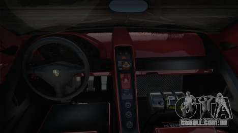 Porsche Carrera GT Shift 2 - Red Interior para GTA San Andreas