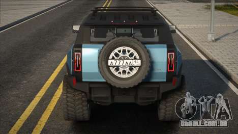 GMC Hummer EV Dia para GTA San Andreas