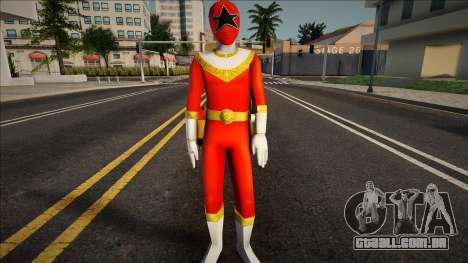 Red Zeo Ranger (Power Rangers Zeo) para GTA San Andreas