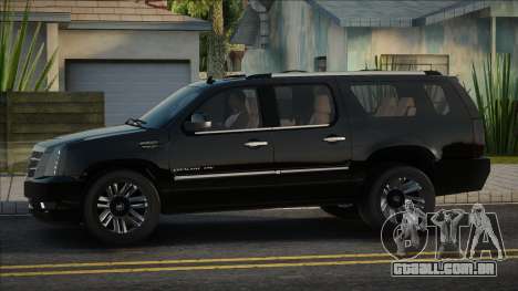 Cadillac Escalade ESV 2012 Black para GTA San Andreas