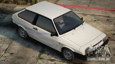 VAZ 2108 Branco em stock para GTA San Andreas