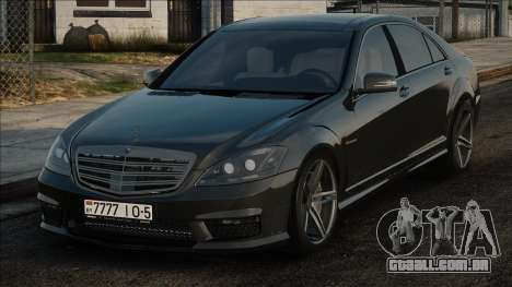 Mercedes-Benz S63 AMG (W221) 2011 para GTA San Andreas