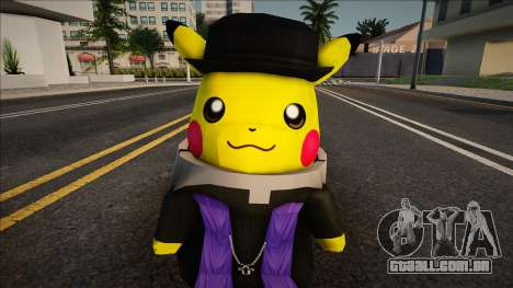 Pikachu Yellow Skin para GTA San Andreas