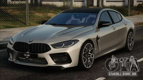 BMW M8 Competition Gran Coupe Silver para GTA San Andreas