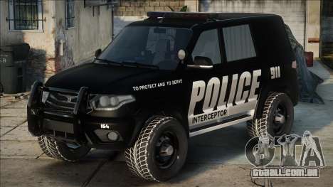 Uaz Patriot Police para GTA San Andreas