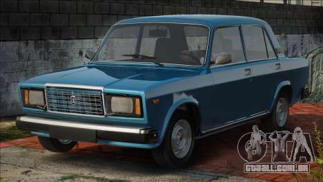 VAZ 2107 Estoque Azul para GTA San Andreas