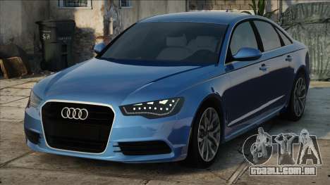 Audi A6 2012 Blue para GTA San Andreas