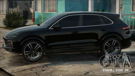 Porsche Cayenne Turbo Blacks para GTA San Andreas