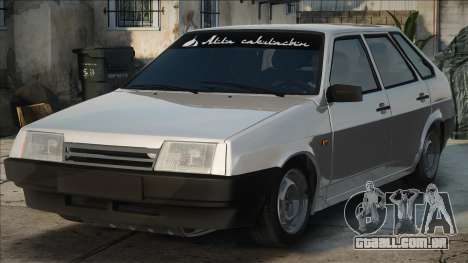 VAZ 2109 Estoque Branco para GTA San Andreas