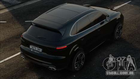 Porsche Cayenne Turbo Black para GTA San Andreas